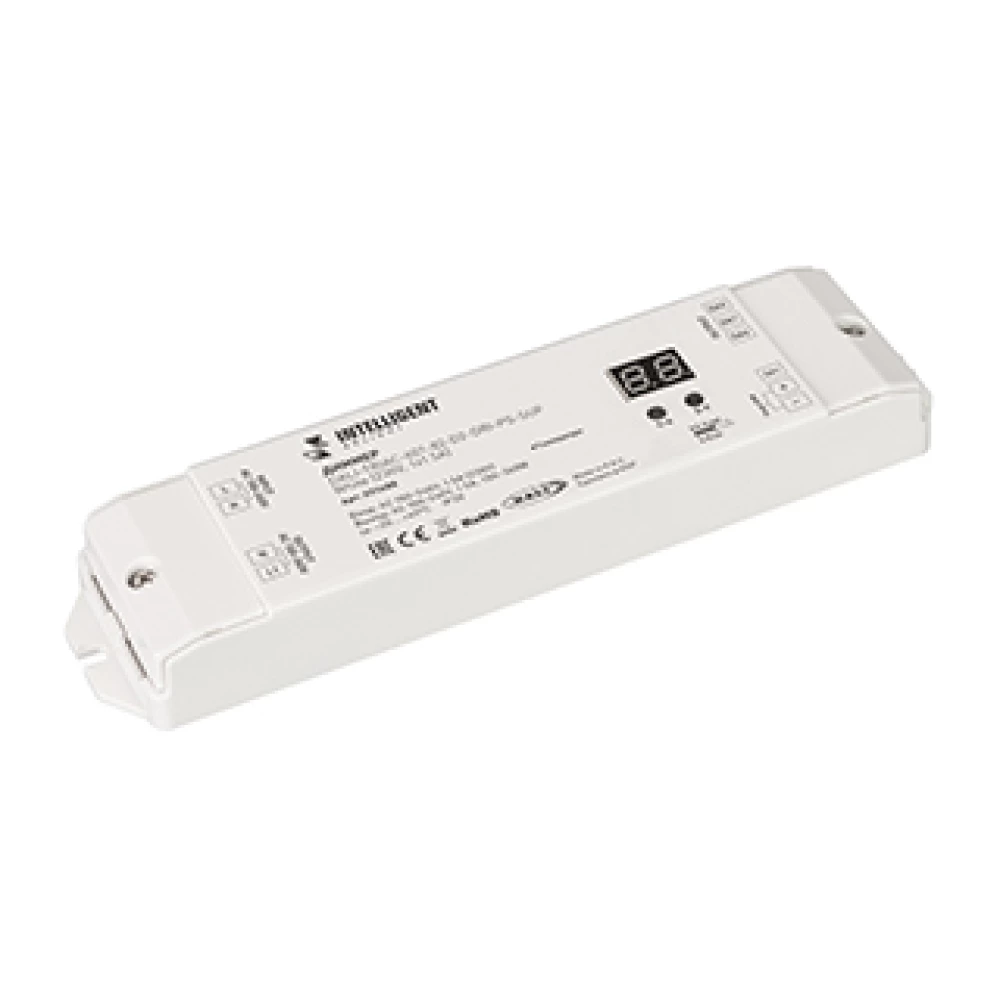 INTELLIGENT ARLIGHT Диммер DALI-TRIAC-601-82-D2-DRI-PS-SUF White (230V, 1x1.5A) (IARL, IP20 Пластик, 5 лет) 031688 - Viokon.com