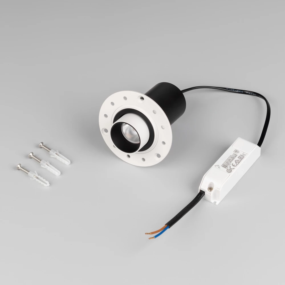 Светильник SP-NUANCE-TRIMLESS-PULL-R35-7W Day4000 (WH, 36 deg, 230V) (Arlight, IP40 Металл, 5 лет) 049908 - Viokon.com