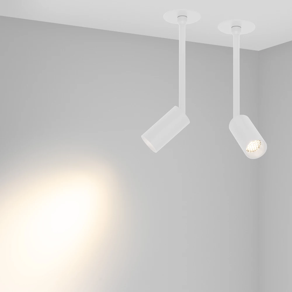 Светильник LGD-PERISCOPE-R35-6W Warm3000 (WH, 24 deg, 230V) (Arlight, IP40 Металл, 5 лет) 045200 - Viokon.com