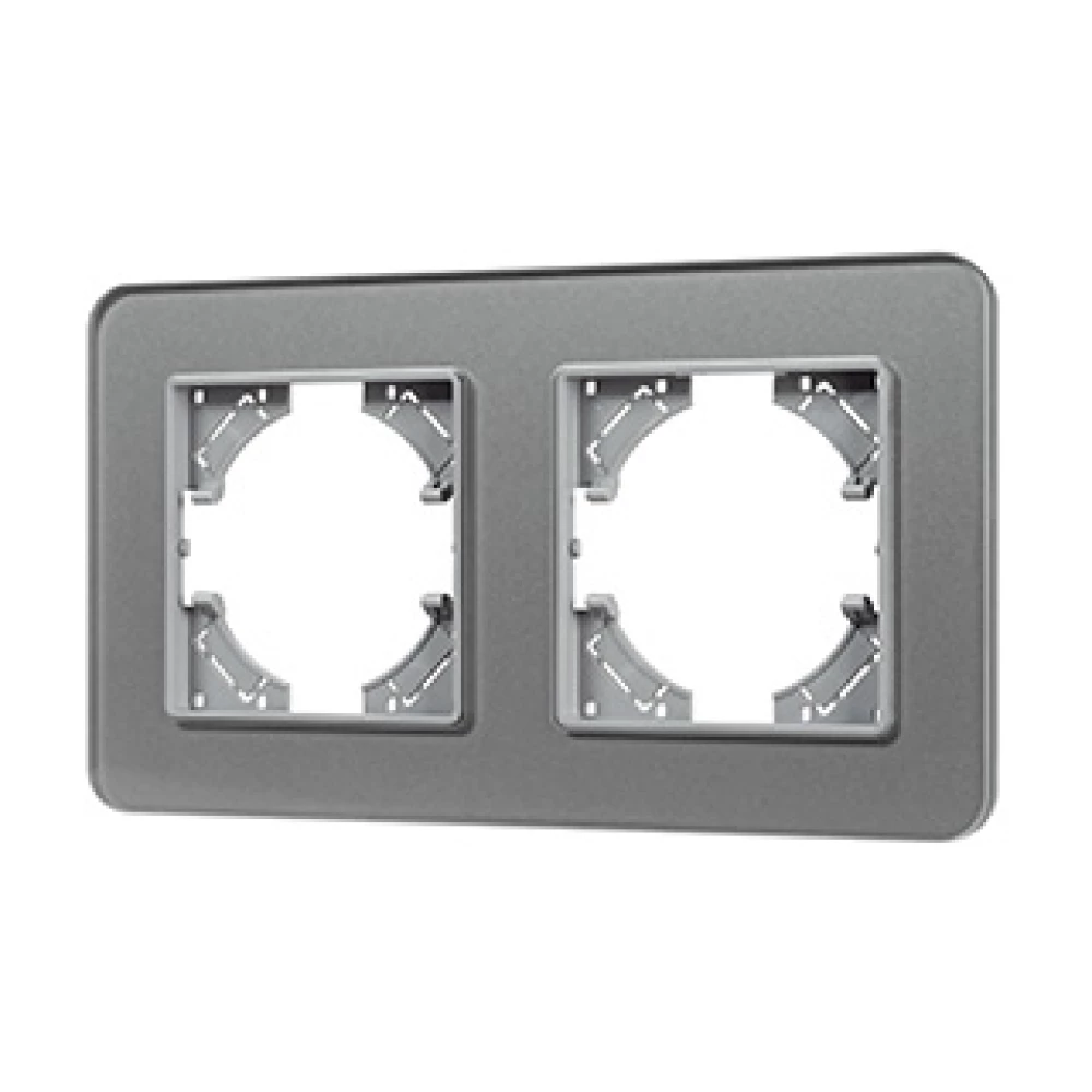 Рамка стеклянная FRM-OMALI-SFGS-2-GR (Arlight, -) 049710 - Viokon.com