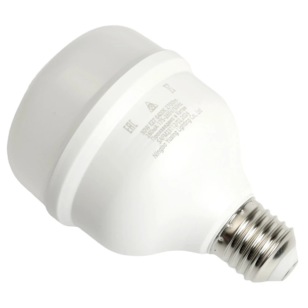 Лампа светодиодная SAFFIT SBHP1030 E27 30W 230V 6400K (55091) - Viokon.com