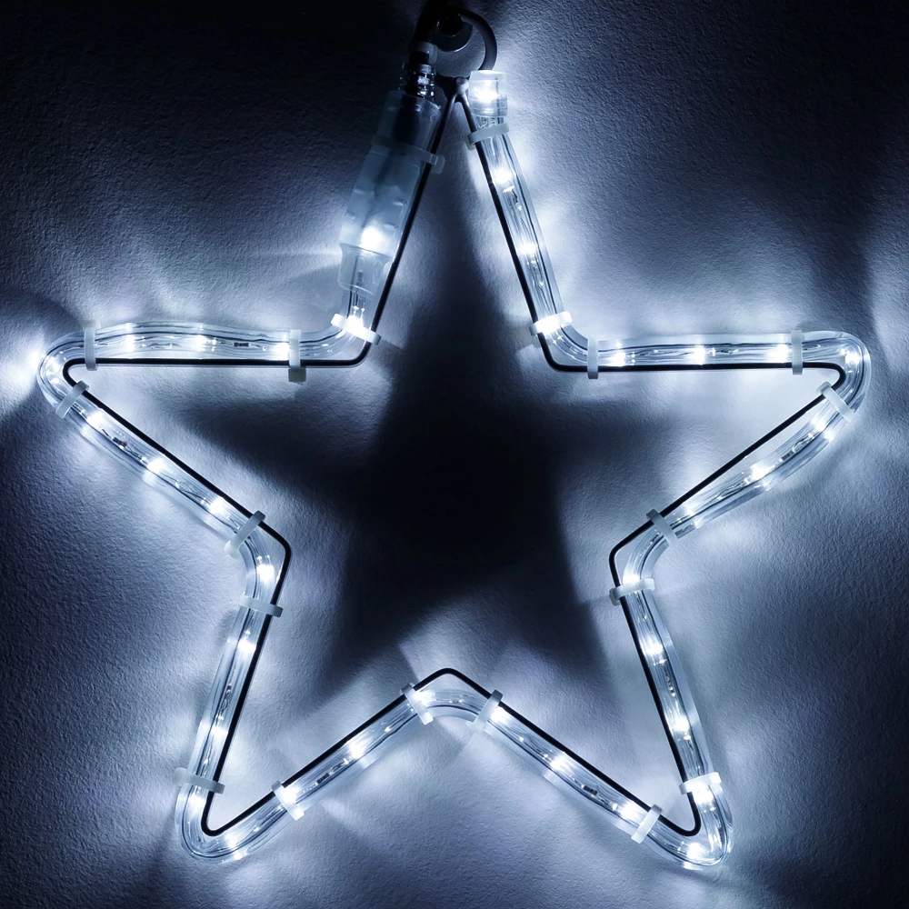 Фигура cветодиодная ARD-STAR-M1-295x275-36LED White (230V, 2.5W) (Ardecoled, IP65, 1 год) 034248 - Viokon.com