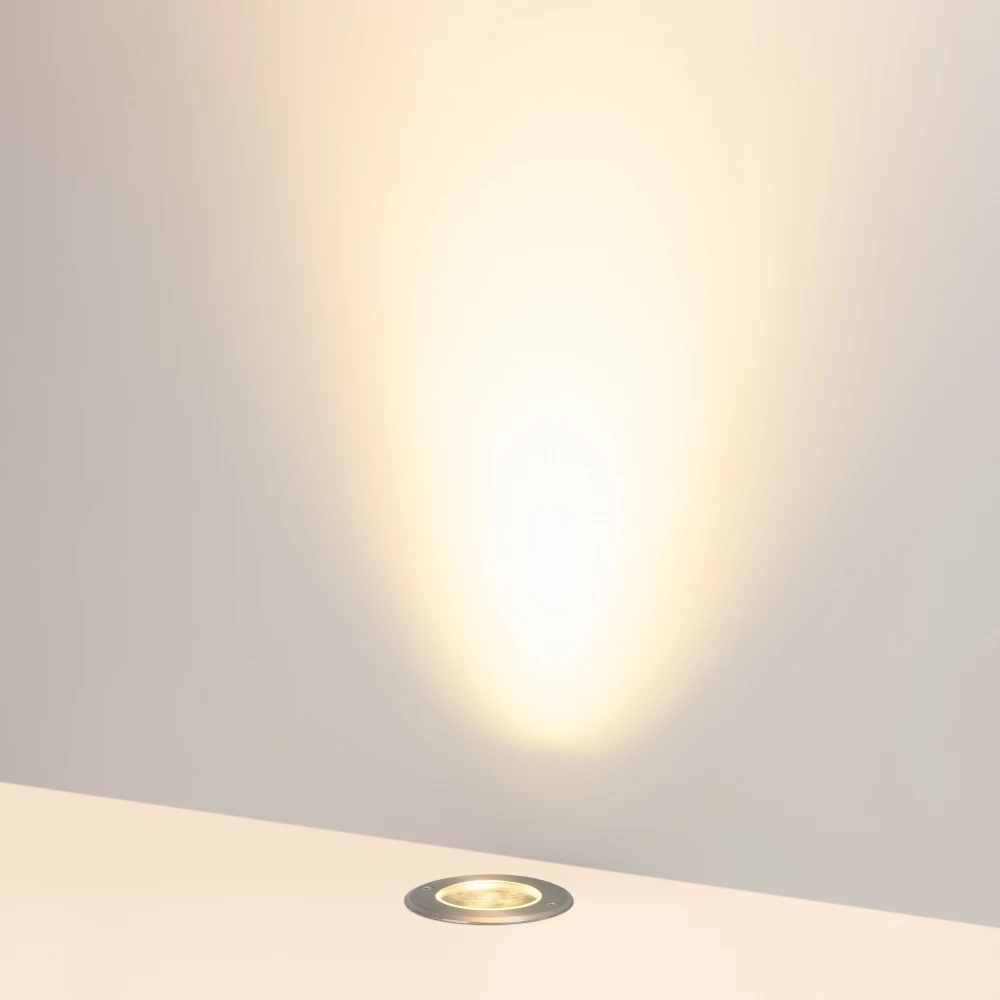 Светильник LTD-DAFNA-GROUND-R130-11W Warm3000 (SL, 35 deg, 230V) (Arlight, IP67 Металл, 5 лет) 061191 - Viokon.com