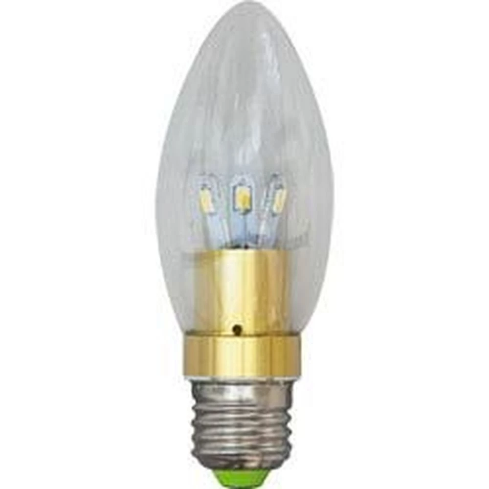 Лампа светодиодная, 6LED(3.5W) 230V E27 4000K матовая золото, LB-70 (25306) - Viokon.com