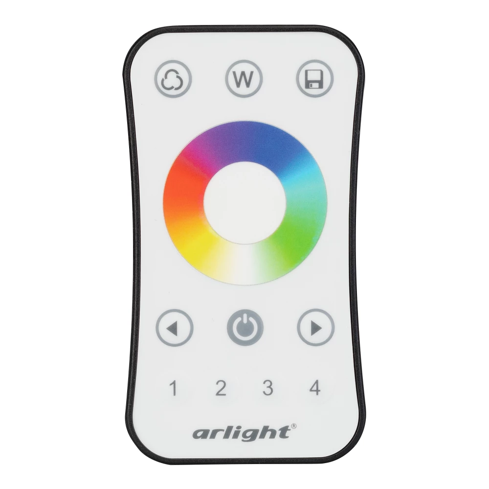 Пульт SMART-R15-RGBW (4 зоны, 2.4G) (Arlight, IP20 Пластик, 5 лет) 022672 - Viokon.com