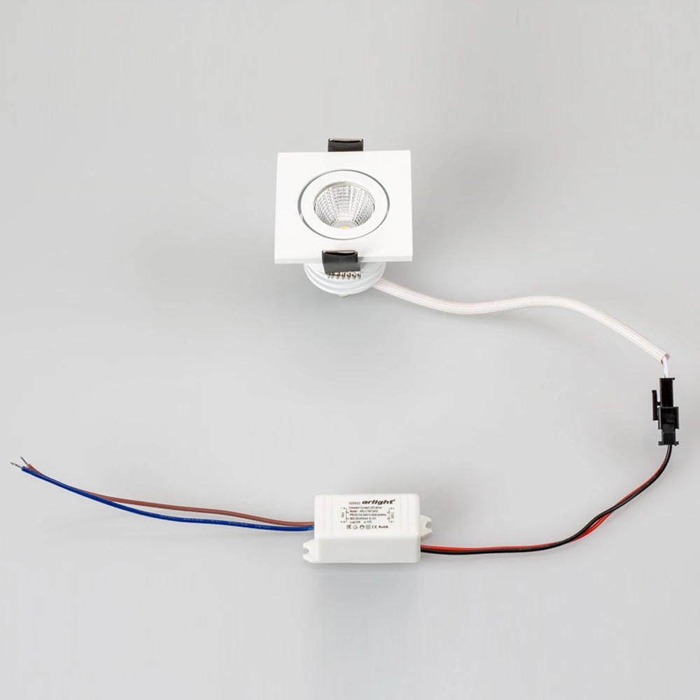 Светодиодный светильник LTM-S50x50WH 5W Day White 25deg (Arlight, IP40 Металл, 3 года) 020758 - Viokon.com