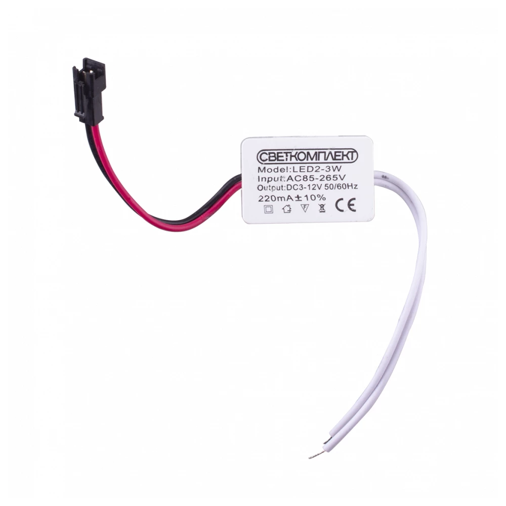 LED SVC 103 CL 3W 4500K Светильник встраиваемый со светодиодной подсветкой - Viokon.com