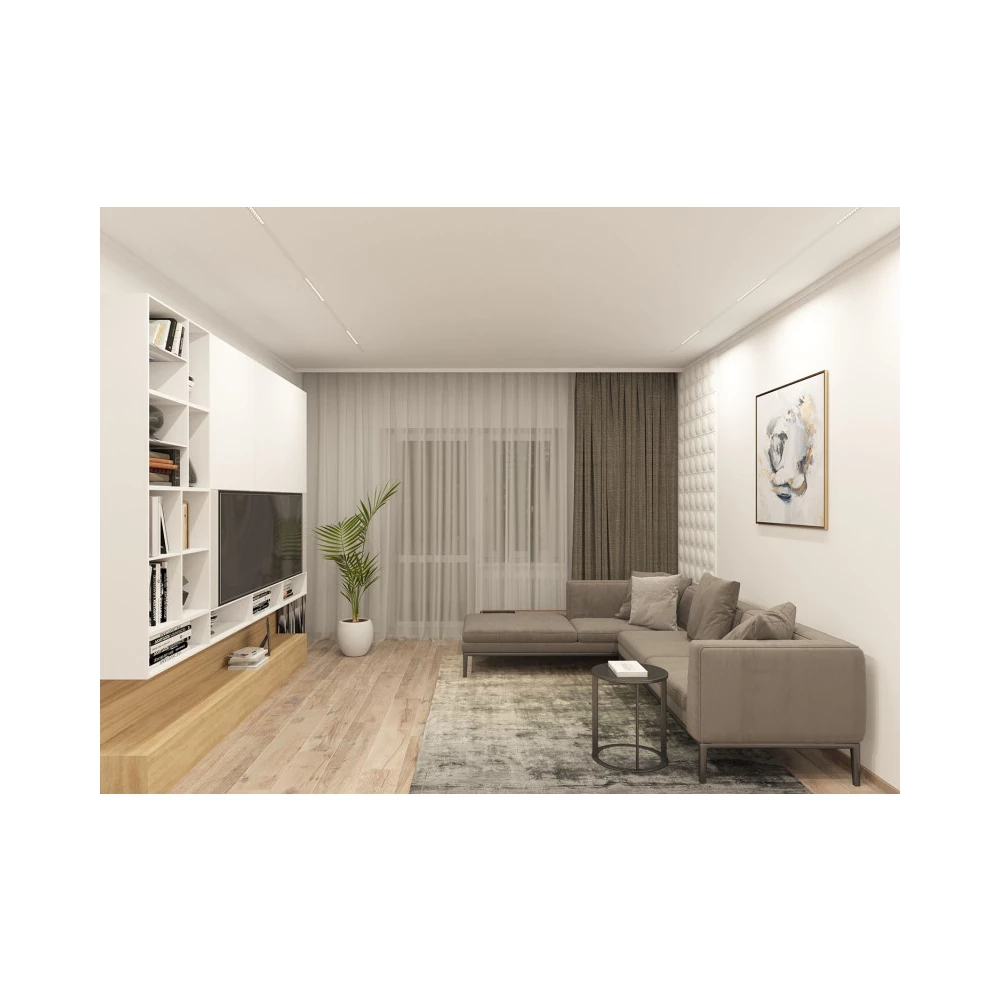 DK8002-CONN-WH Трековый светильник-коннектор SMART GRILL IP20 18W DIM 3000K-6000K белый - Viokon.com