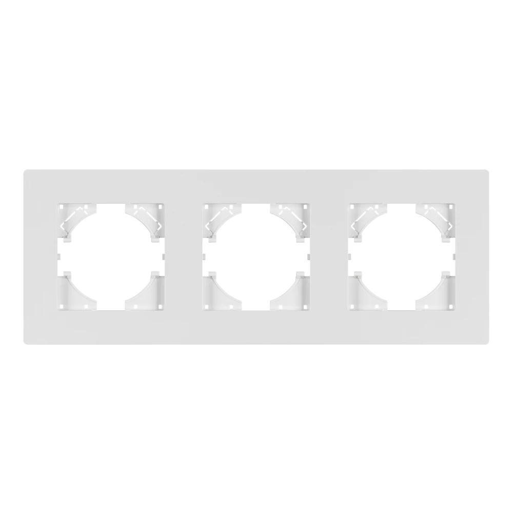 Рамка пластиковая FRM-PERIO-PL-3-WH (Arlight, -) 049754 - Viokon.com