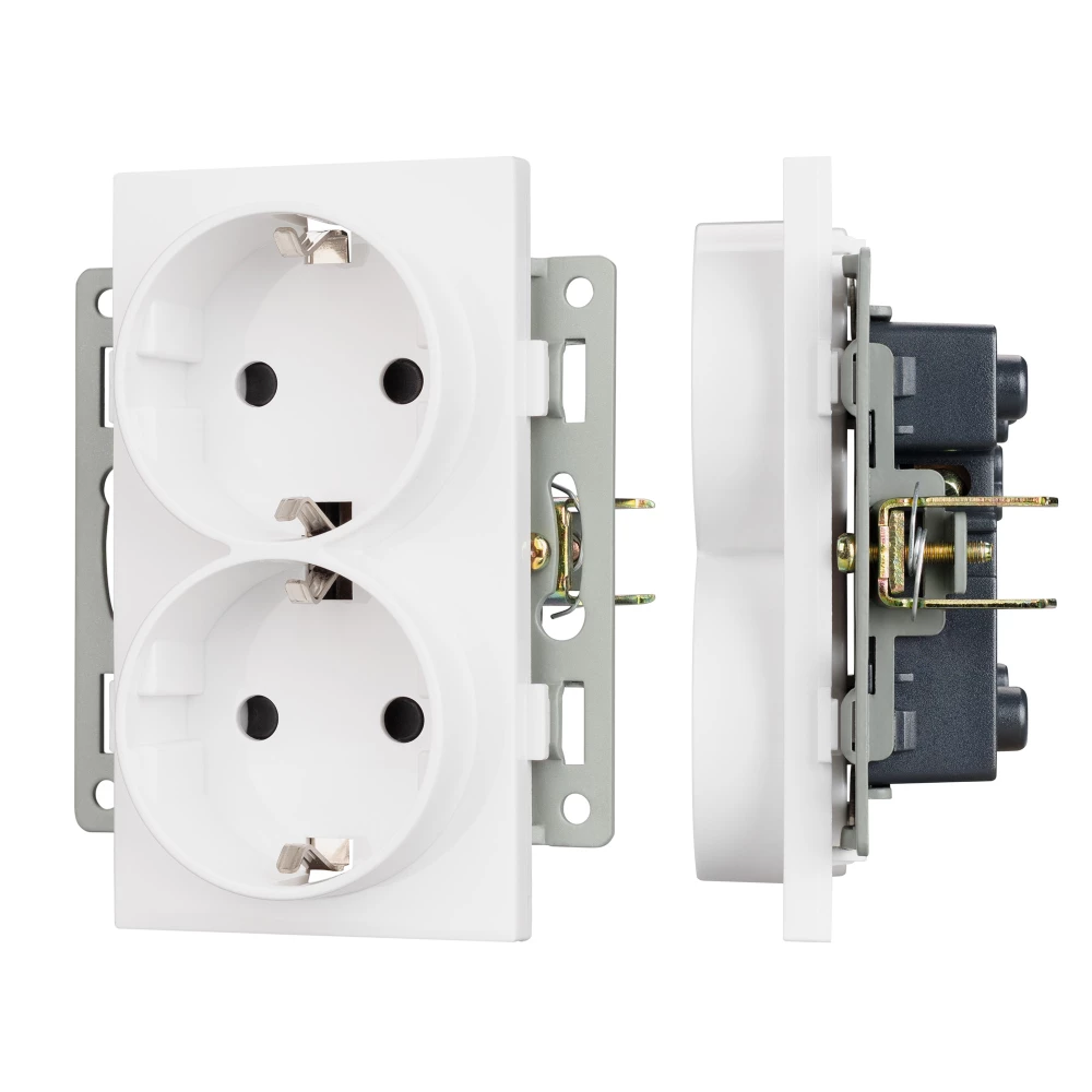 Механизм электрической розетки SCT-MEUD-PL-WH (250V, 16A) (Arlight, -) 043764 - Viokon.com
