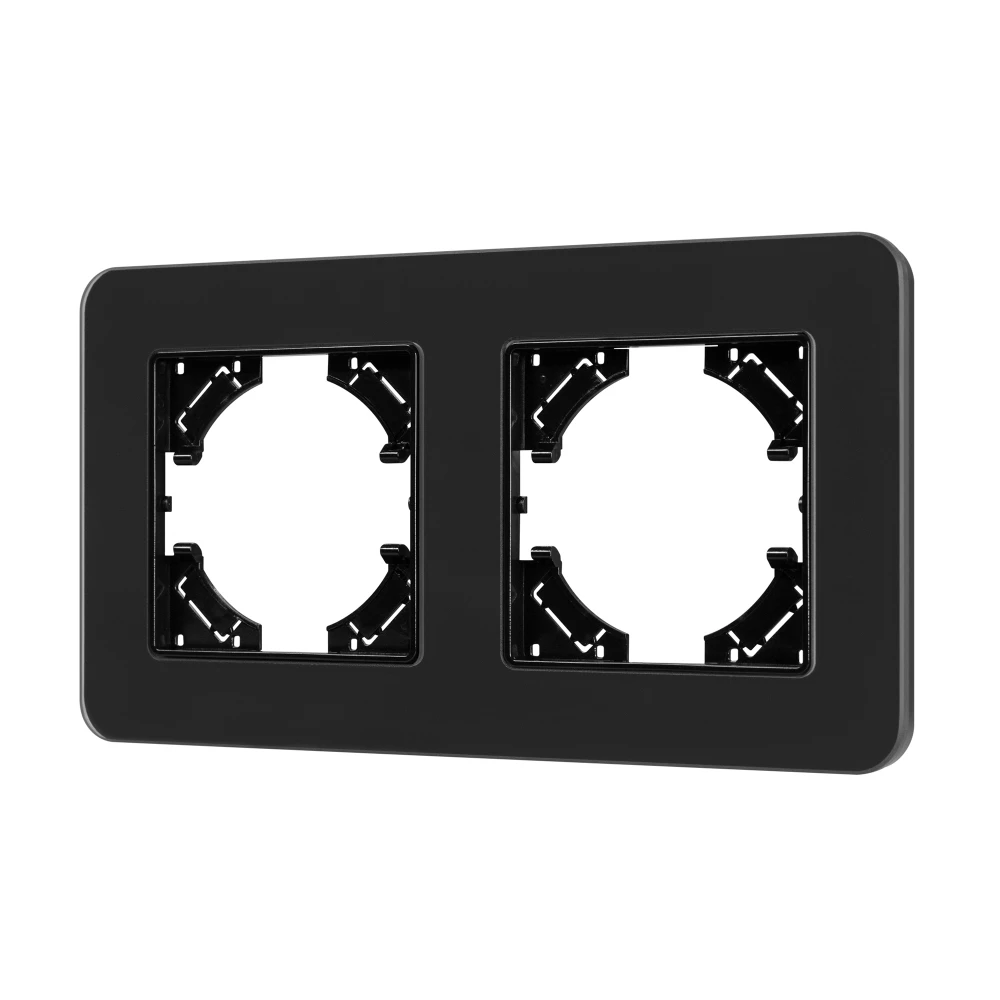 Рамка стеклянная FRM-OMALI-SFGS-2-BK (Arlight, -) 049709 - Viokon.com