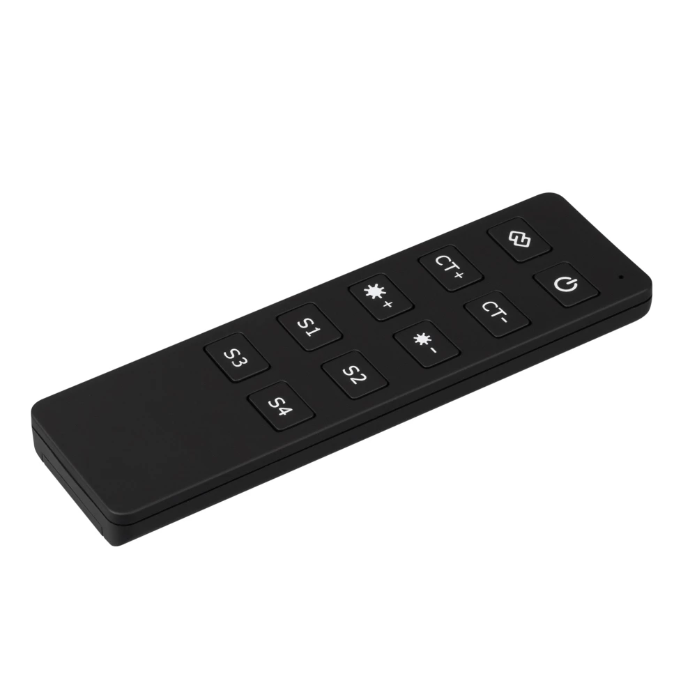 INTELLIGENT ARLIGHT Пульт SMART-ZB-801-22-1G-4SC Black (3V) (IARL, IP20 Пластик, 5 лет) 046530 - Viokon.com