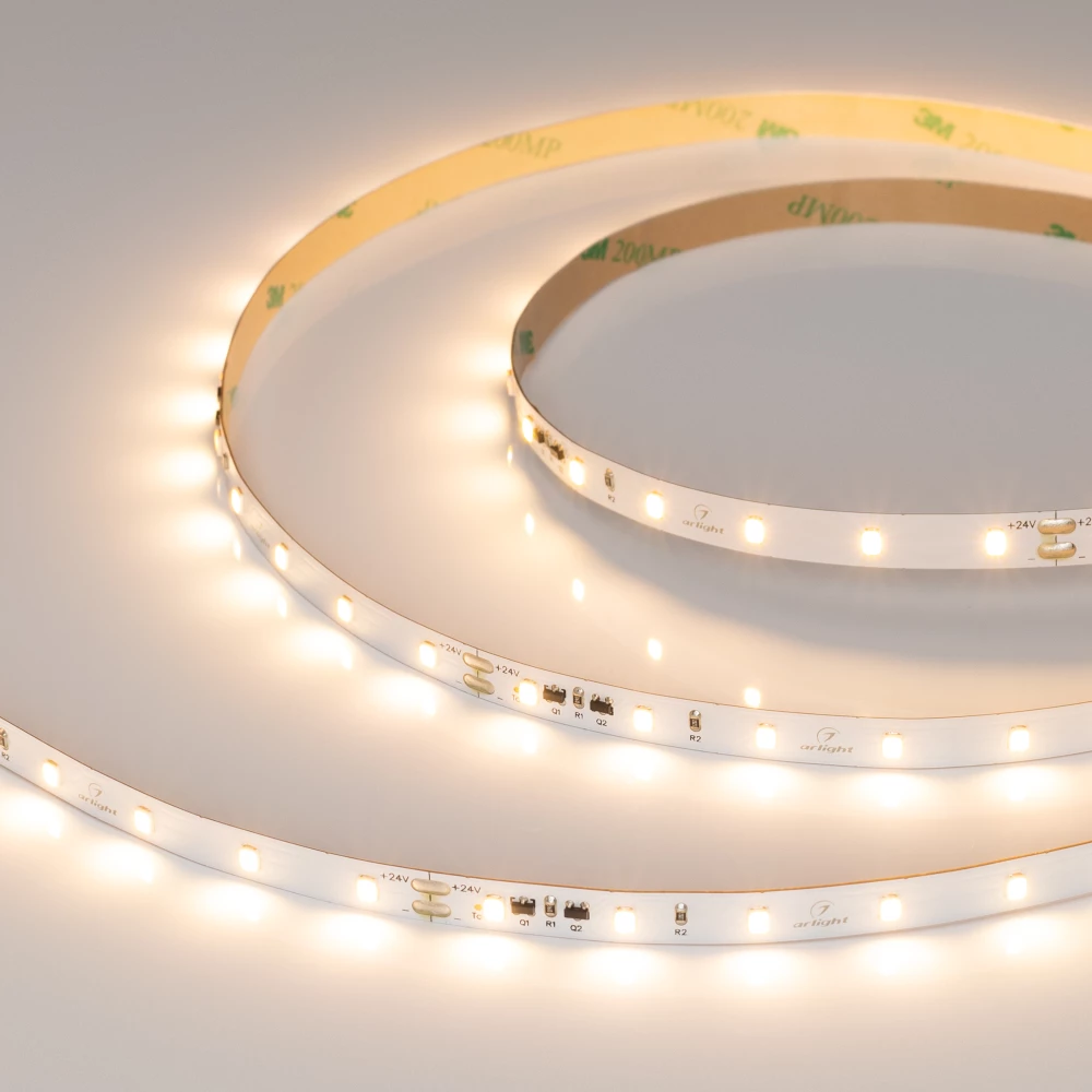 Лента IC-A60-8mm 24V Warm2700 (4.8 W/m, IP20, 2835, 10m) (Arlight, стабилизированная) 037958 - Viokon.com