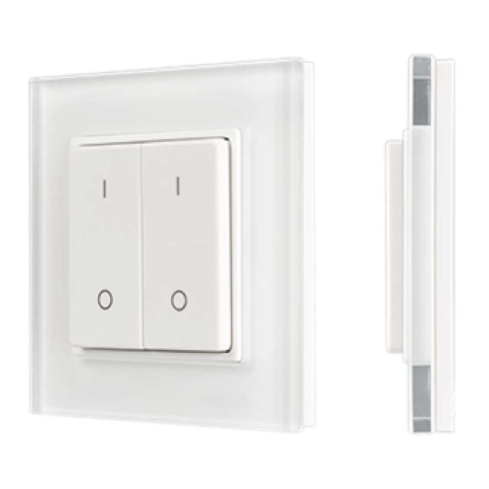 Панель SMART-P47-DIM-G-SUF (3V, 2 зоны, Knob, 2.4G) (Arlight, Пластик) 032984 - Viokon.com