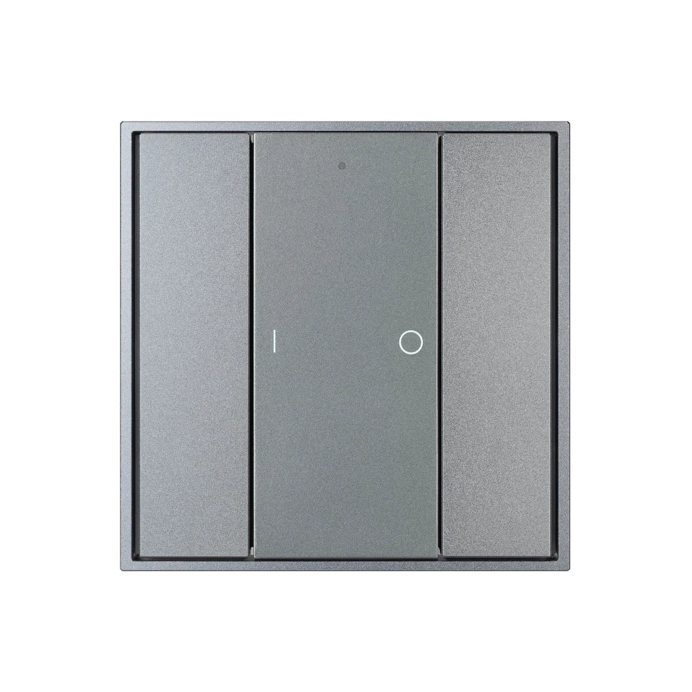 INTELLIGENT ARLIGHT Кнопочная панель DALI-201-23-1G-DIM-DT6-IN Silver (BUS, Frame) (IARL, IP20 Металл, 3 года) 048181 - Viokon.com