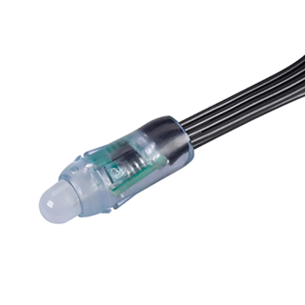 Герметичный управляемый модуль DMX-UVR-D12 12V RGB (0.3W, IP67, 90deg) (Arlight, Пластик, 5 лет) 043451 - Viokon.com