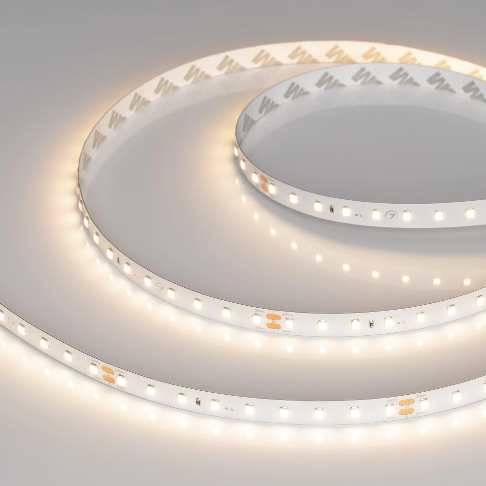 Лента RT-A90-10mm 24V Warm3000 (4.8 W/m, IP20, 2835, 5m) (Arlight, высок.эфф.200 лм/Вт) 038778 - Viokon.com