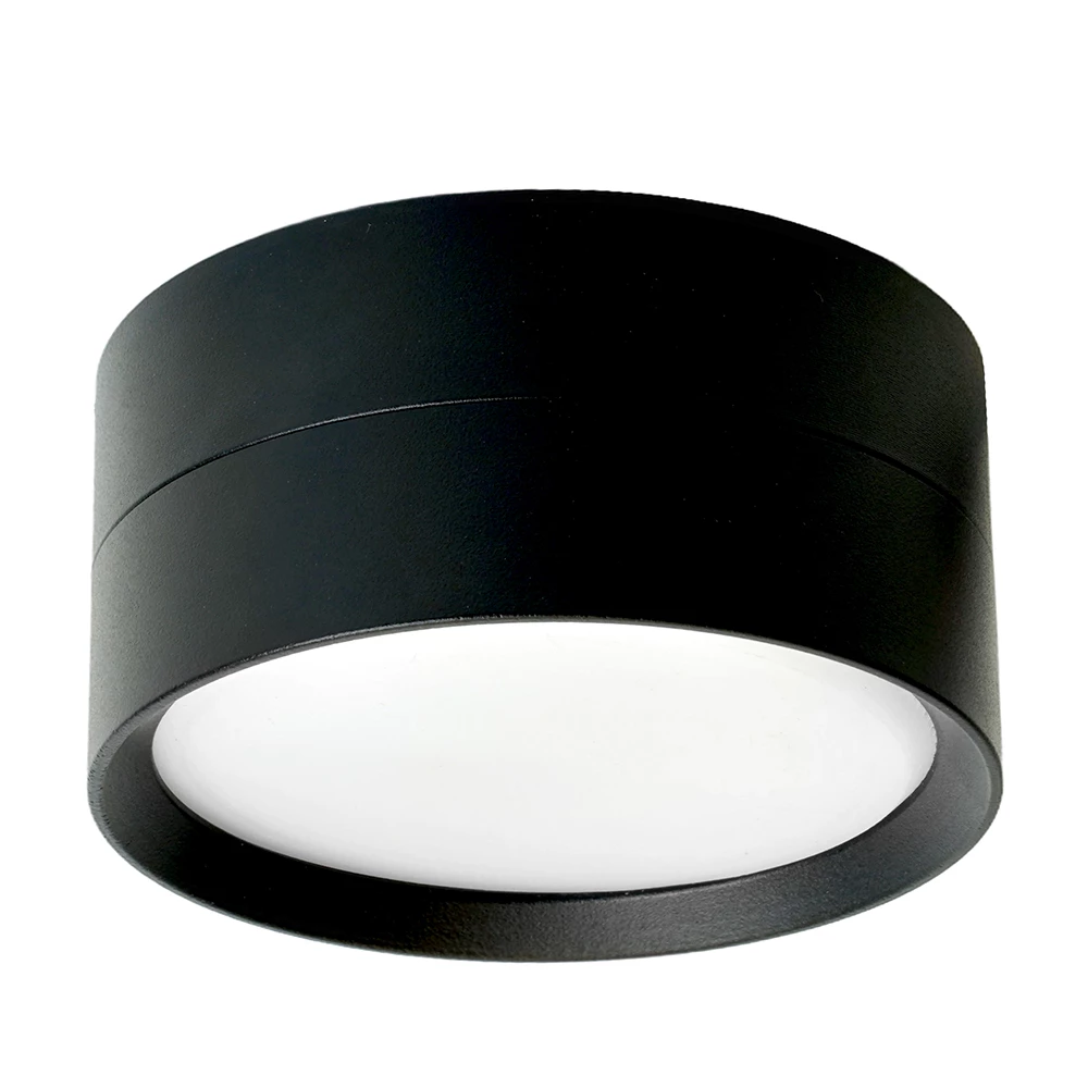 Светильник потолочный Feron HL357 12W, 230V, GX53, черный (48739) - Viokon.com
