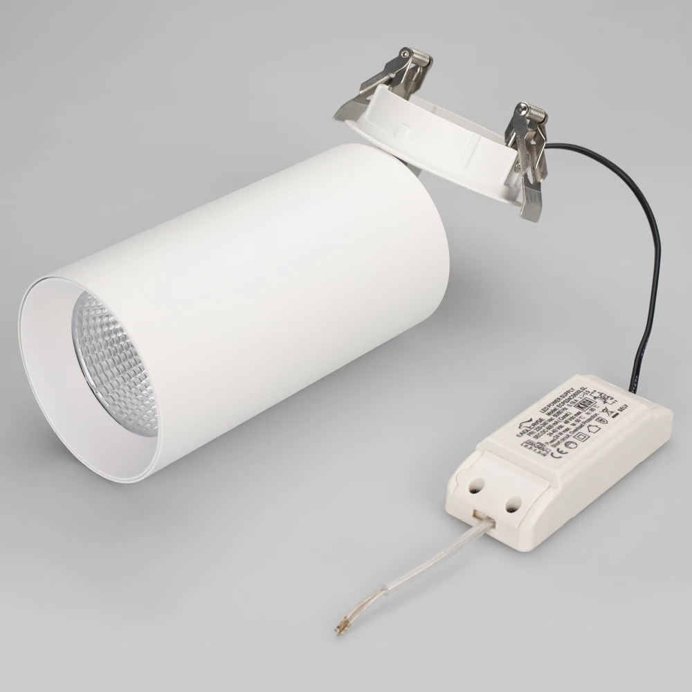 Светильник SP-POLO-BUILT-R95-25W Day4000 (WH-WH, 40 deg) (Arlight, IP20 Металл, 3 года) 027340 - Viokon.com