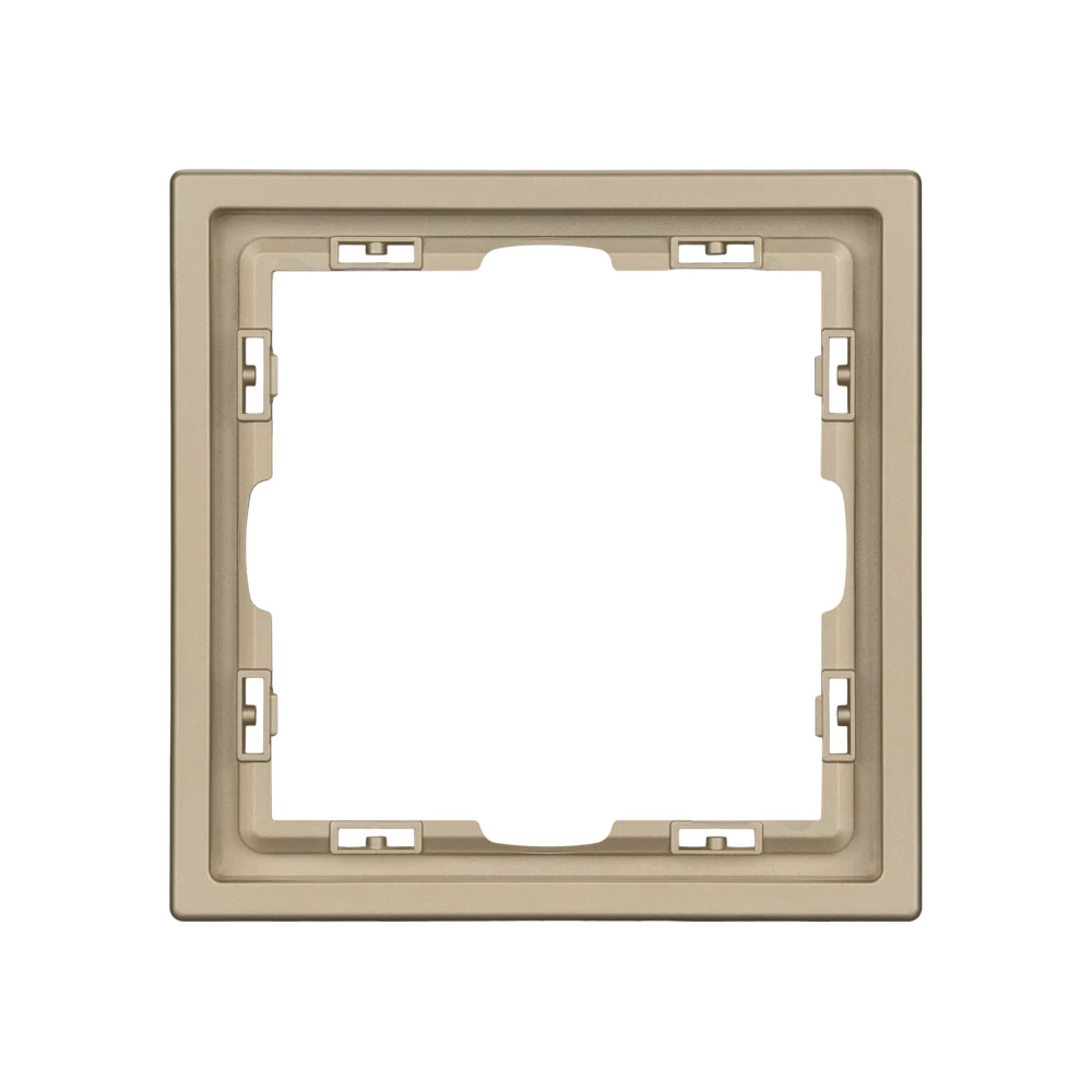 Рамка пластиковая FRM-NOBE-SFPL-1-GD (Arlight, Золотой песок) 054213 - Viokon.com