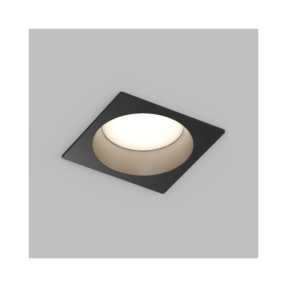 Встраиваемый влагозащищенный светильник DEEP IP65 15 Вт GU53 LED черный пластик - Viokon.com
