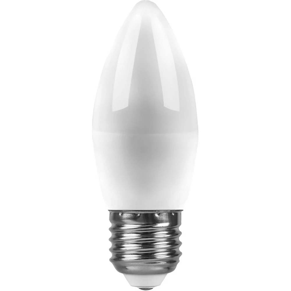 Лампа светодиодная Feron LB-570 Свеча E27 9W 175-265V 6400K (25938) - Viokon.com