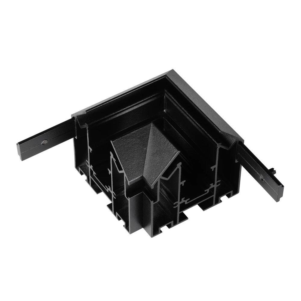 Коннектор угловой MAG-ORIENT-CON-2653-STR-G-L90 (BK) (Arlight, IP20 Металл, 3 года) 054168 - Viokon.com
