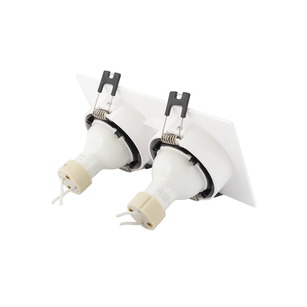 DK3022-WB Встраиваемый светильник IP 20 10 Вт GU53 LED белыйчерный пластик - Viokon.com