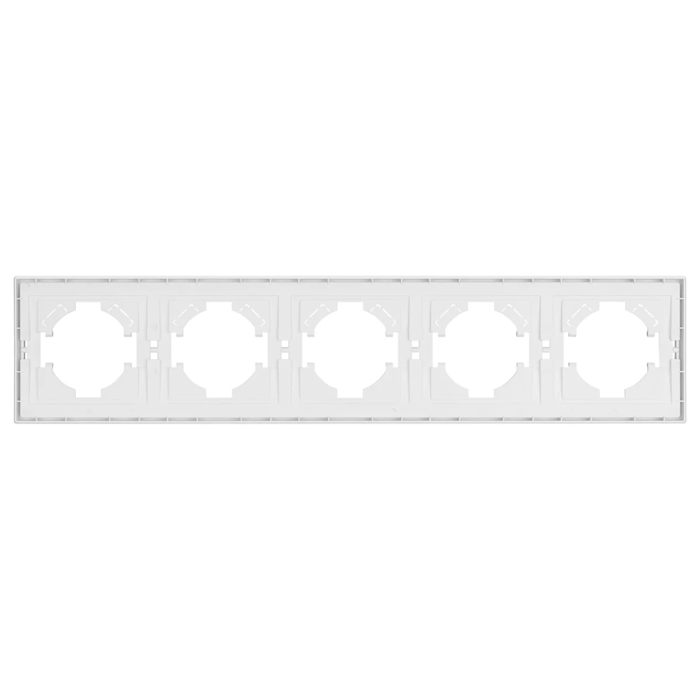 Рамка пластиковая FRM-TENDO-PL-5-WH (Arlight, Белый) 053851 - Viokon.com