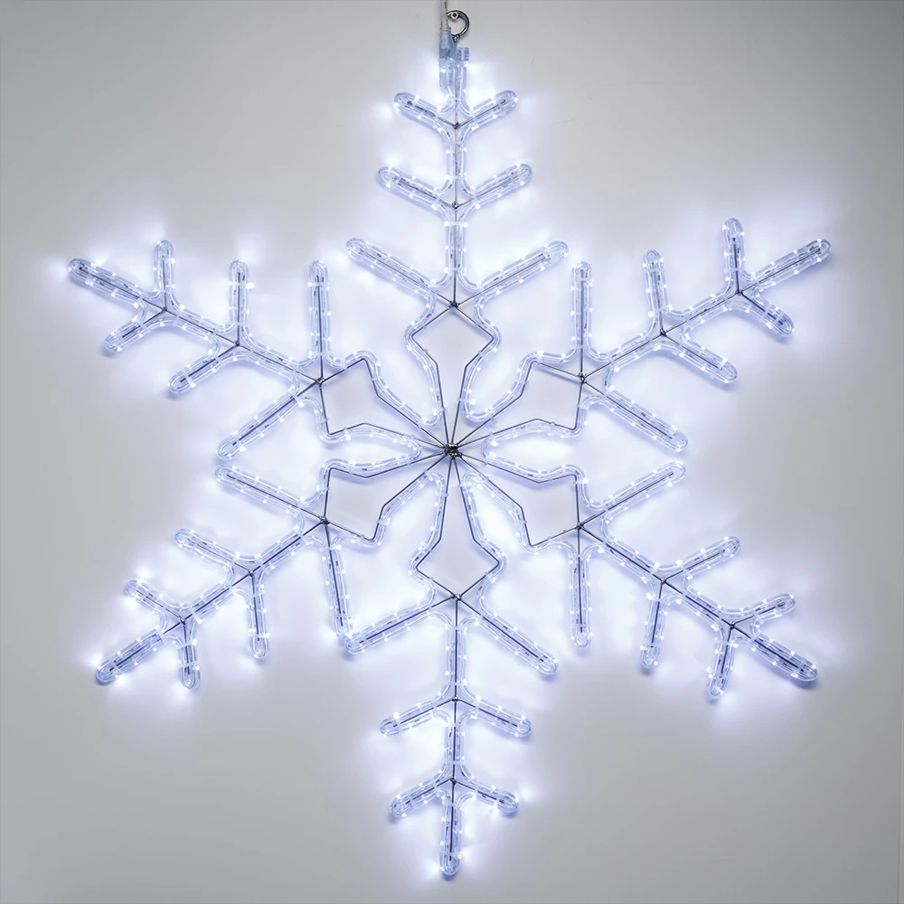 Фигура светодиодная ARD-SNOWFLAKE-M3-920x920-432LED White (230V, 27W) (Ardecoled, IP65, 1 год) 025306 - Viokon.com