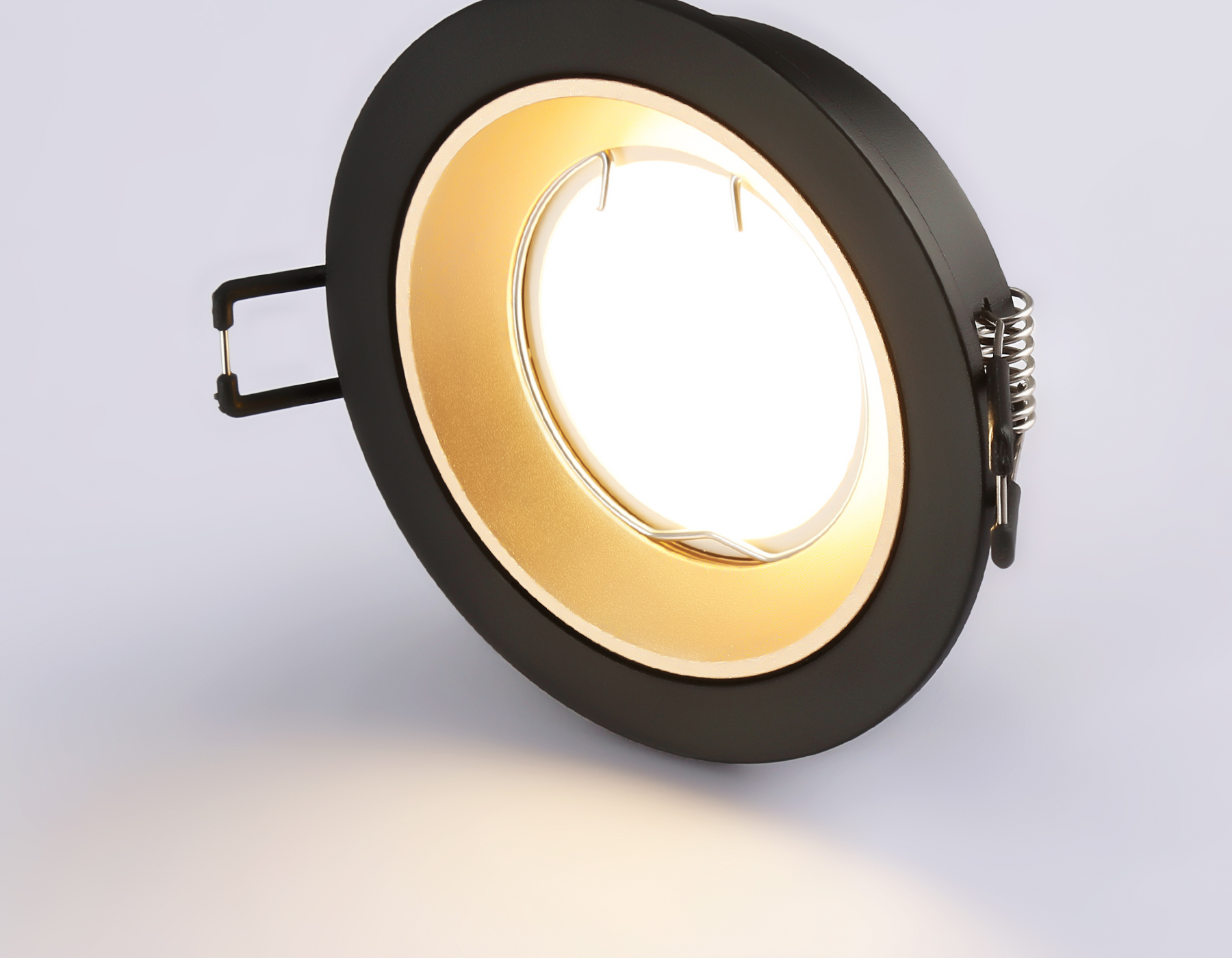 Встраиваемый точечный светильник MR16 A8923 BK/GD черный/золото MR16 GU5.3 D92*24 - Viokon.com