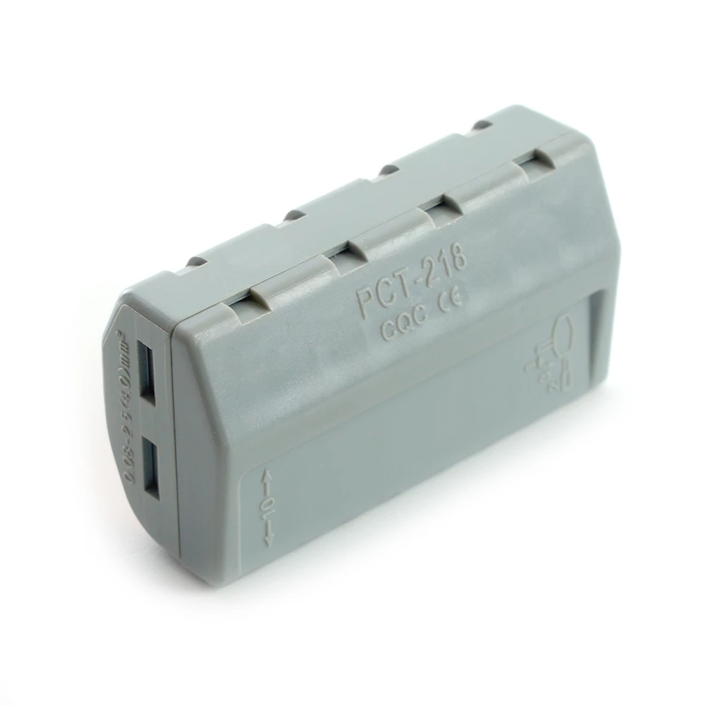 Клемма строительно-монтажная 8-проводная STEKKER, LD222-418 (32399) - Viokon.com