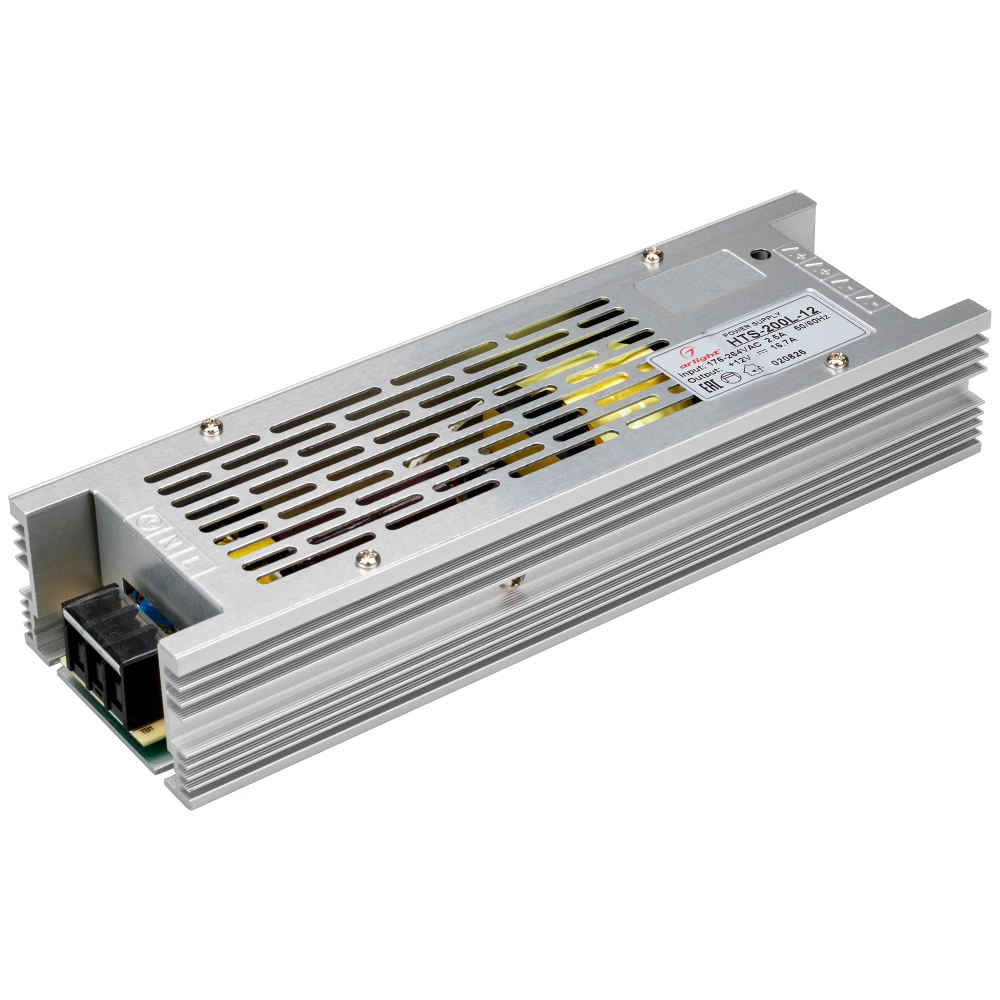 Блок питания HTS-200L-12 (12V, 16.7A, 200W) (Arlight, IP20 Сетка, 3 года) 020826 - Viokon.com