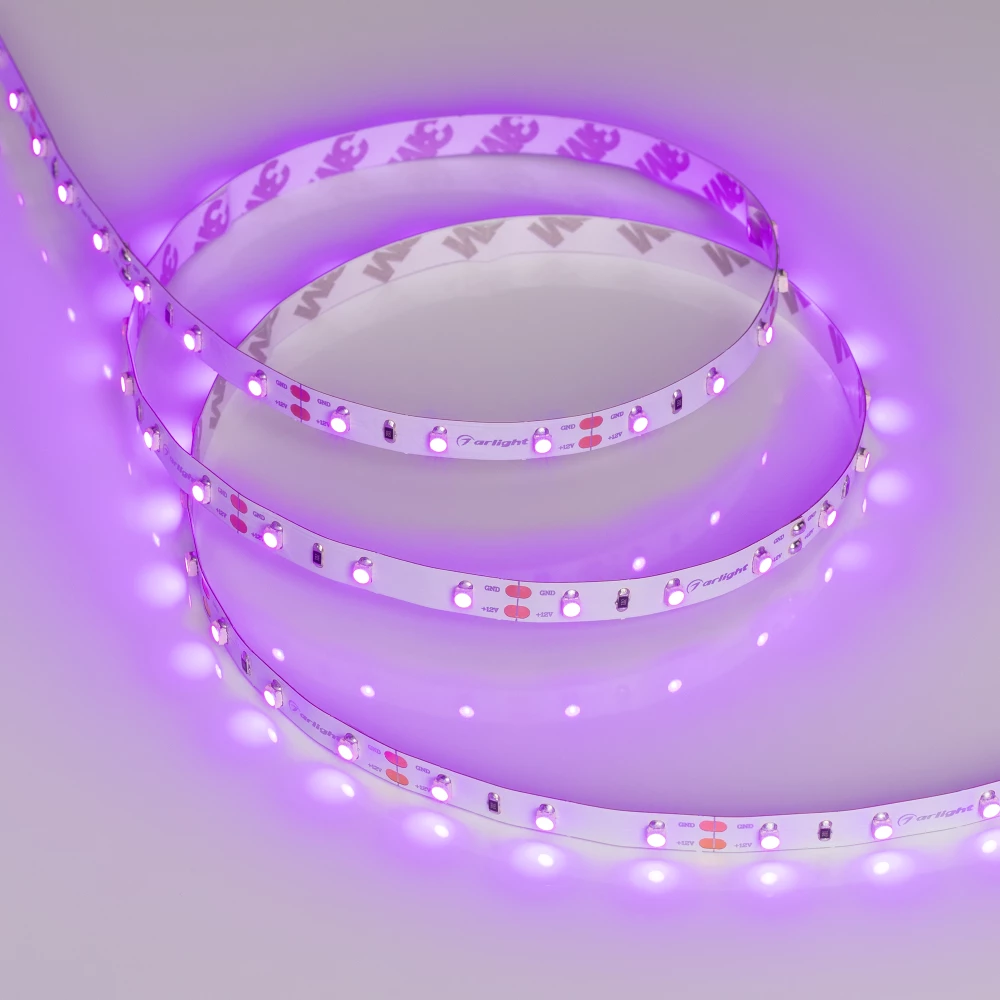 Лента RT-A60-8mm 12V Pink (4.8 W/m, IP20, 2835, 5m) (Arlight, 4.8 Вт/м, IP20) 013571(2) - Viokon.com