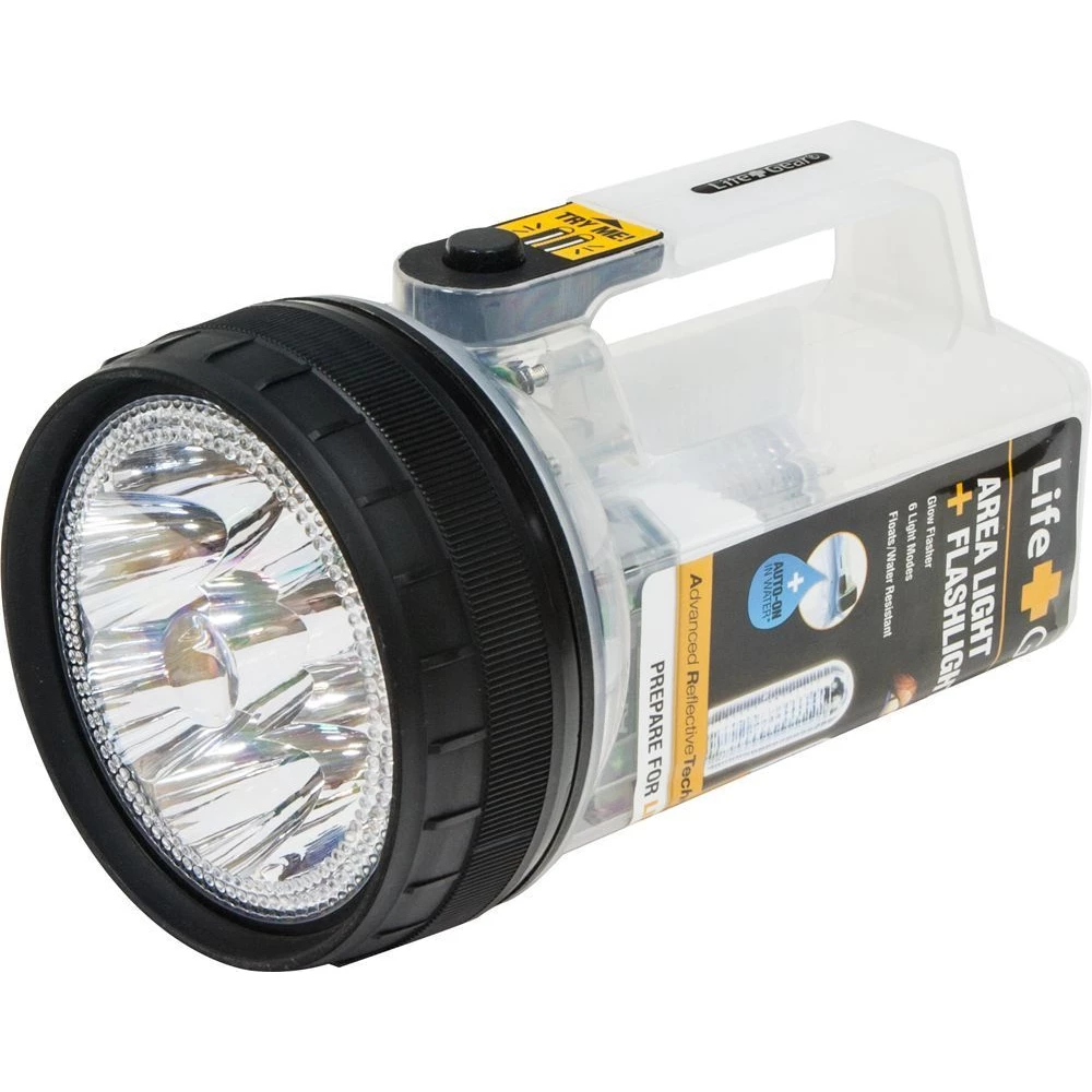 Фонарь 17+4 Leds черный 4*АA, TL10 (12945) - Viokon.com