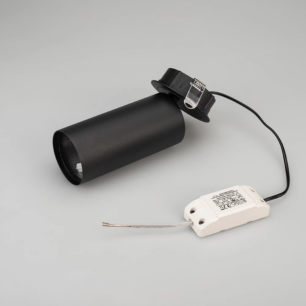 Корпус SP-POLO-BUILT-R65 (BK, 1-3, 200mA) (Arlight, IP20 Металл, 5 лет) 022646(1) - Viokon.com