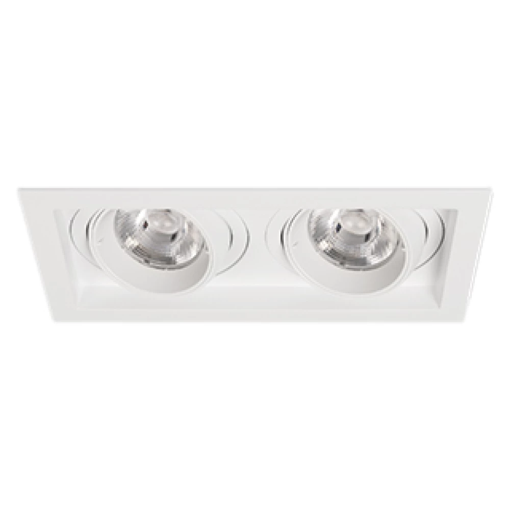 Светильник MS-VORTEX-BUILT-S210x117-2x20W Warm3000 (WH-WH, 40 deg, 230V) (Arlight, IP20 Металл, 5 лет) 057763 - Viokon.com