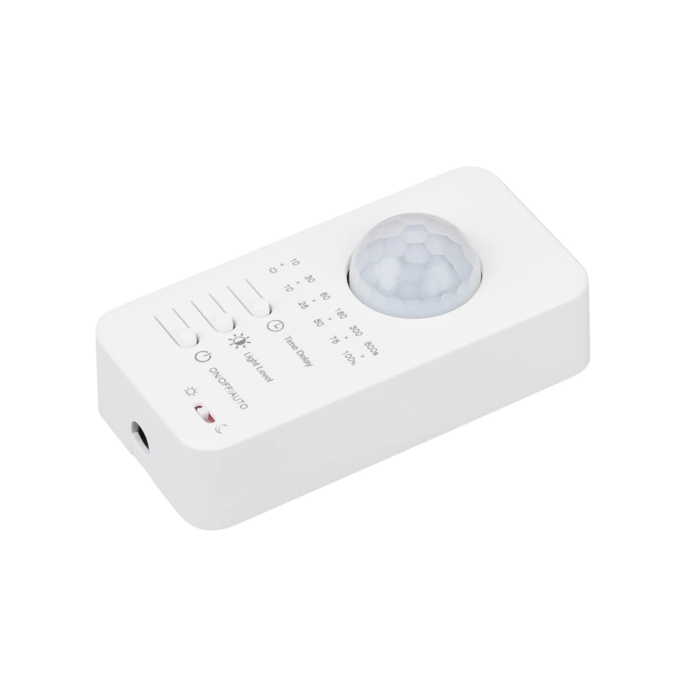 INTELLIGENT ARLIGHT Контроллер SMART-SENS-101-14-82-SUF White (5-24V, 1x3A, Step, PIR, 2.4G) (IARL, IP20 Пластик, 5 лет) 046484 - Viokon.com