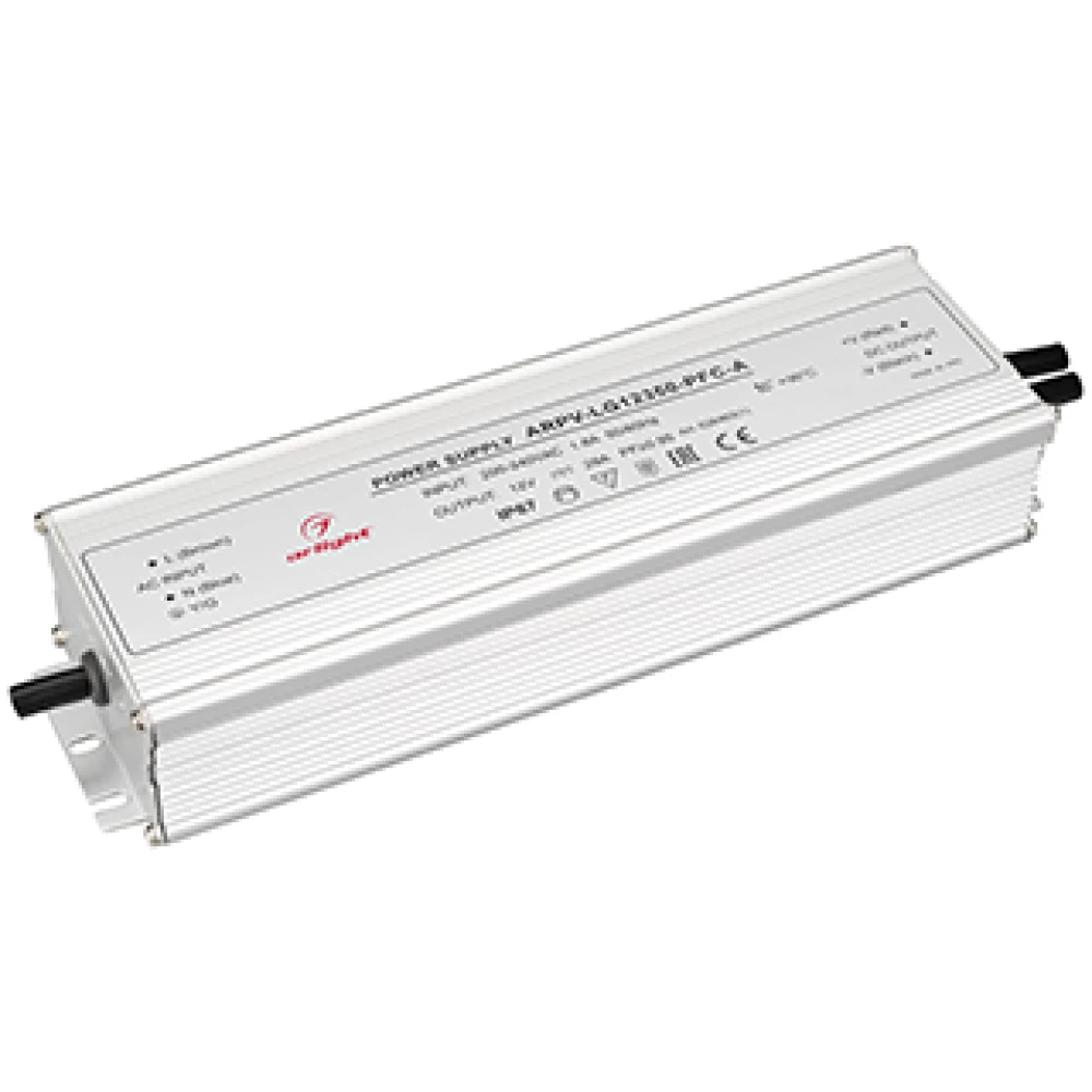 Блок питания ARPV-LG12350-PFC-A (12V, 29.0A, 350W) (Arlight, IP67 Металл, 5 лет) 026463(1) - Viokon.com