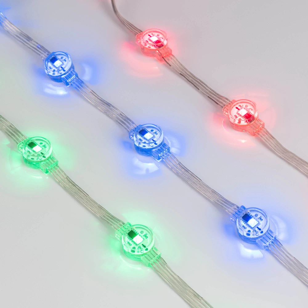 Модуль управляемый DMX-B1-D20 12V RGB (0.3W, IP68, 120 deg) (Arlight, Пластик, 3 года) 036777 - Viokon.com