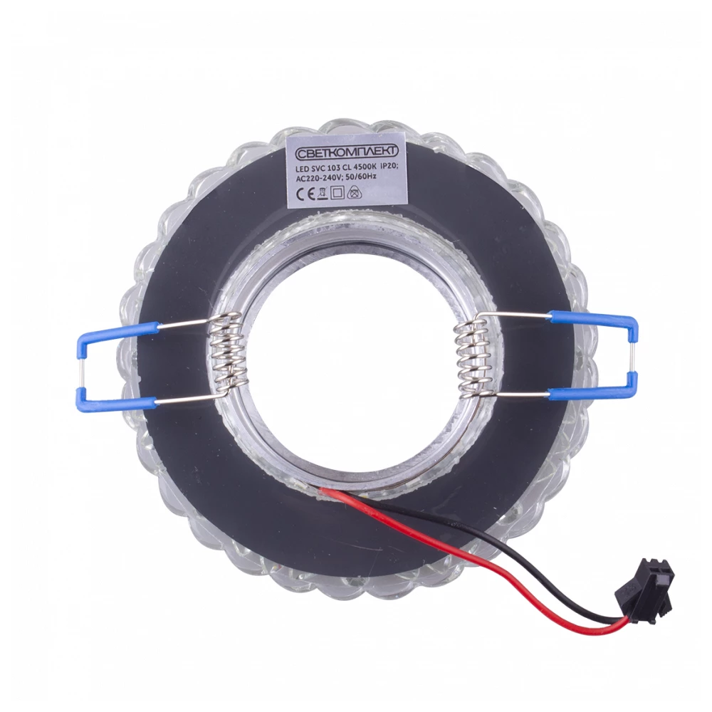 LED SVC 103 CL 3W 4500K Светильник встраиваемый со светодиодной подсветкой - Viokon.com
