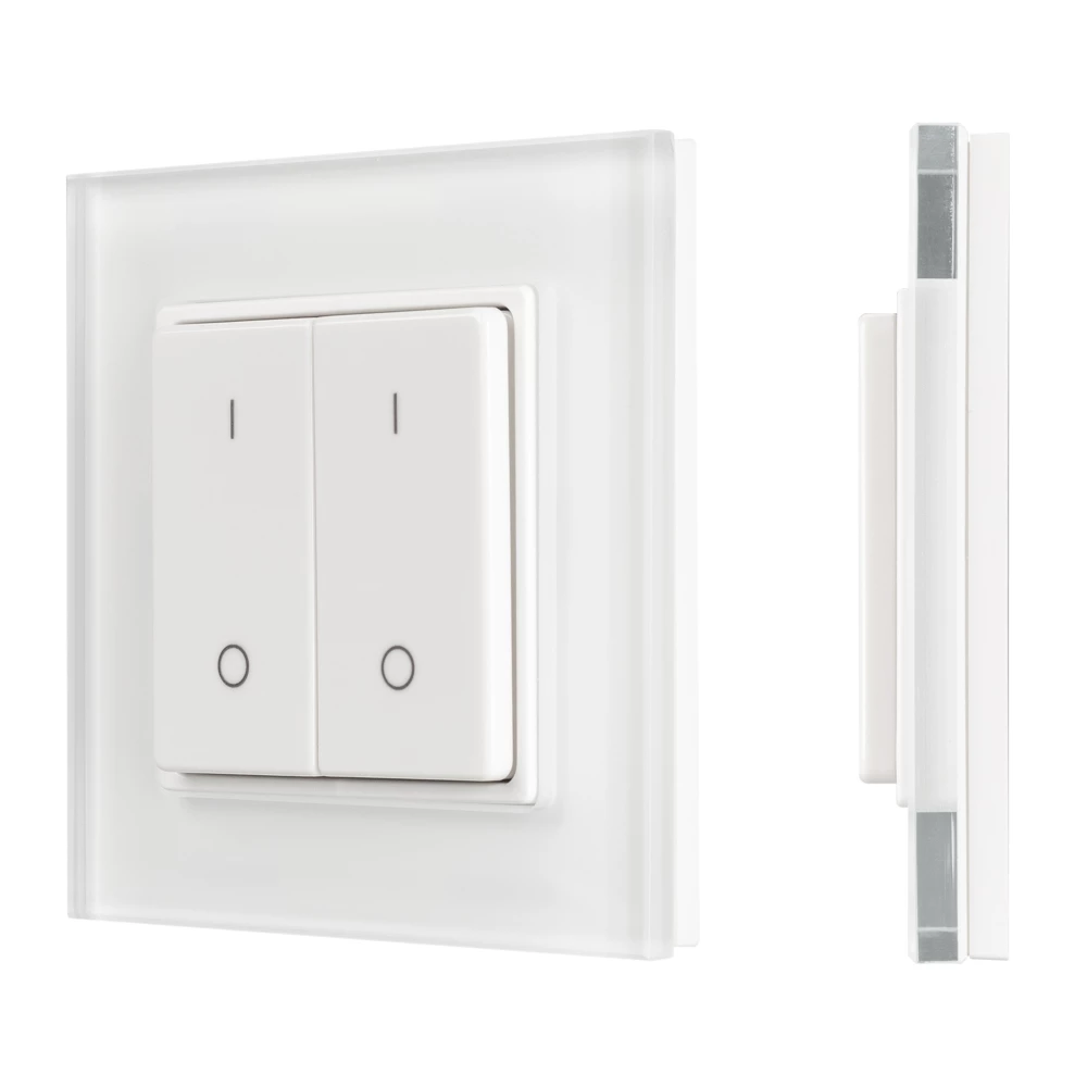 Панель SMART-P47-DIM-G-SUF (3V, 2 зоны, Knob, 2.4G) (Arlight, Пластик) 032984 - Viokon.com