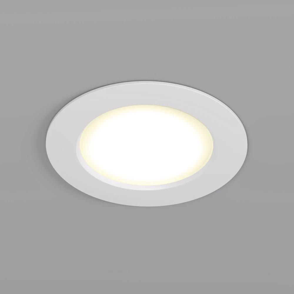 DK3046-WH Встраиваемый светильник IP 20 5Вт LED белый пластик - Viokon.com
