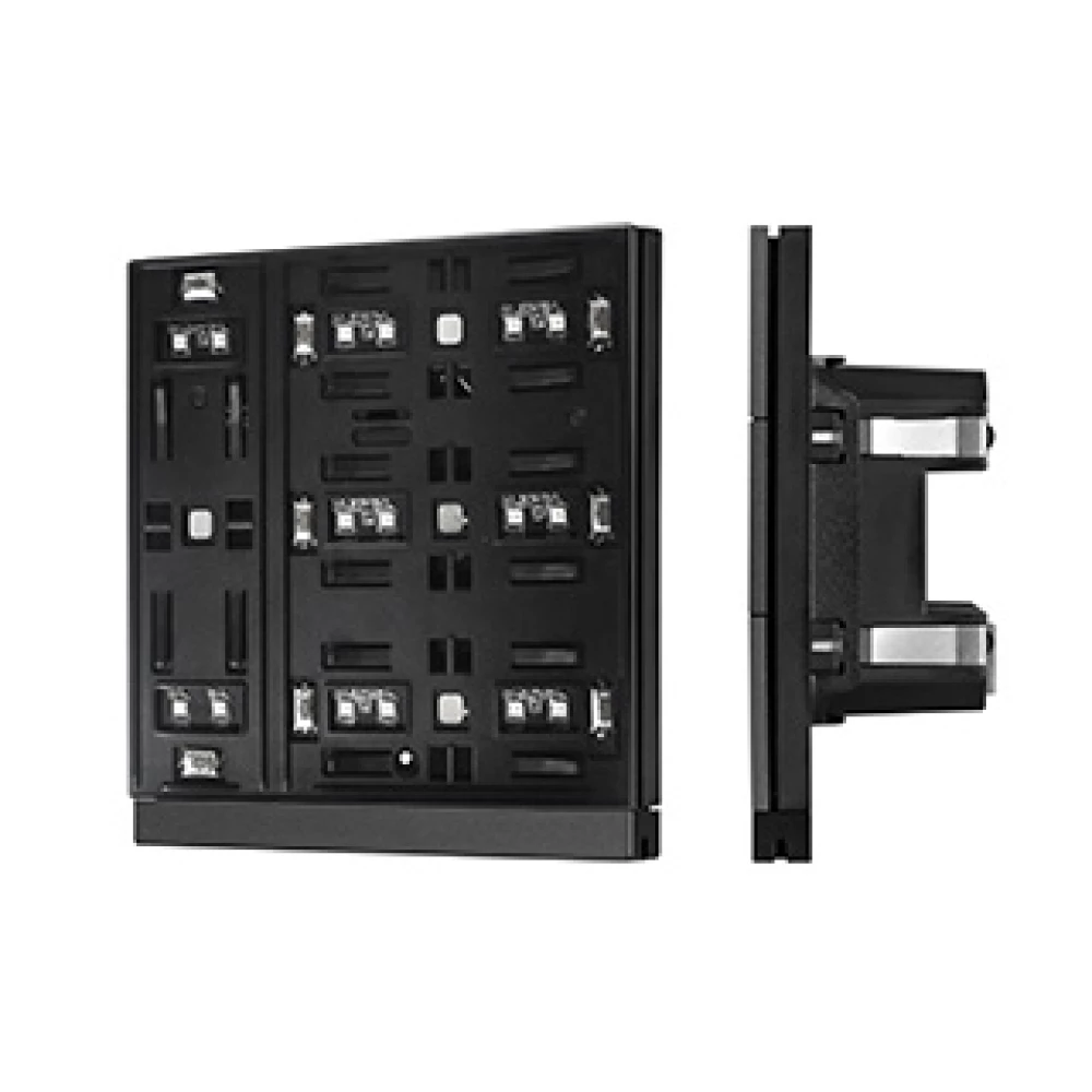 INTELLIGENT ARLIGHT Механизм панели KNX-304-22-IN Black (Bus) (IARL, IP20 Пластик, 2 года) 051688 - Viokon.com