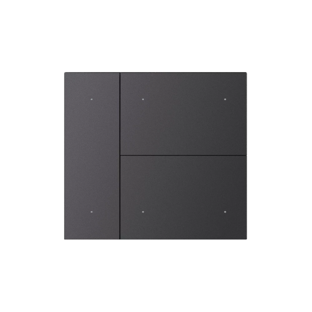 INTELLIGENT ARLIGHT Накладка панели KNX-23-3G-SUF Dark Grey (Backlight) (IARL, IP20 Металл, 2 года) 051095 - Viokon.com
