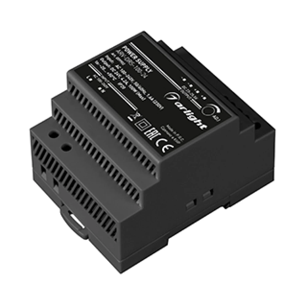 Блок питания ARV-DRS-100-24 (24V, 4.2A, 100W) (Arlight, IP20 DIN-рейка 5 лет) 059902 - Viokon.com