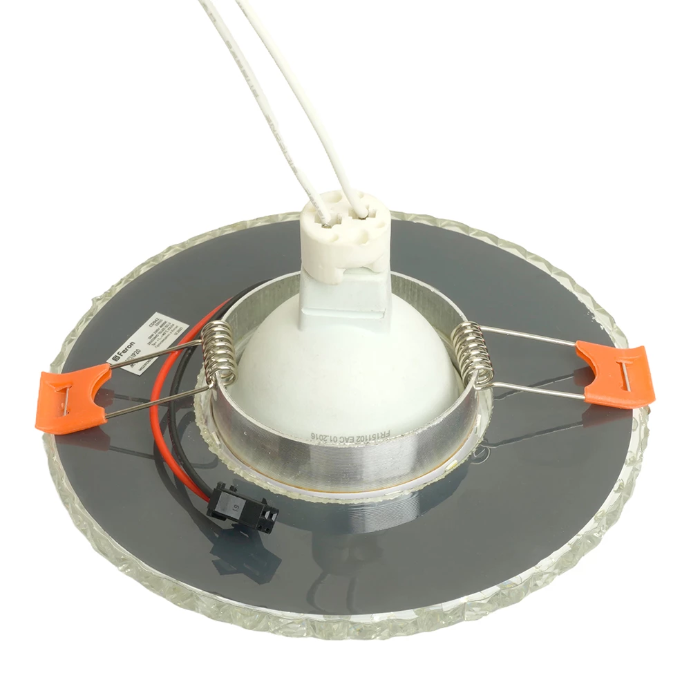 Светильник встраиваемый с LED подсветкой Feron CD942 потолочный MR16 G5.3 прозрачный (32655) - Viokon.com