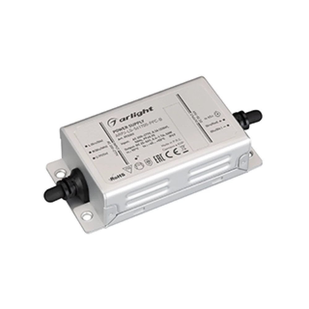 Блок питания ARPJ-LG-561700-PFC-B (50W, 25-56V, 0.4-1.7A) (Arlight, IP67 Металл, 5 лет) 053302 - Viokon.com
