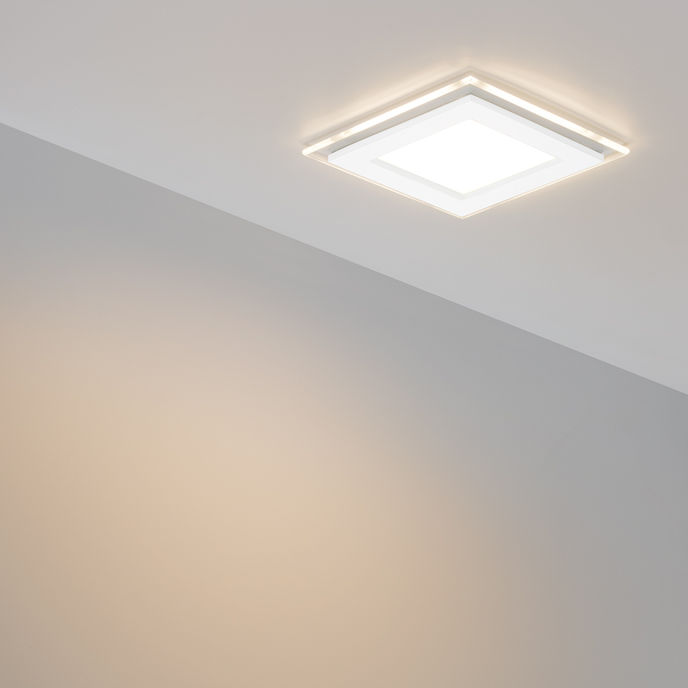 Светодиодная панель LT-S160x160WH 12W Day White 120deg (Arlight, IP40 Металл, 3 года) 014932 - Viokon.com