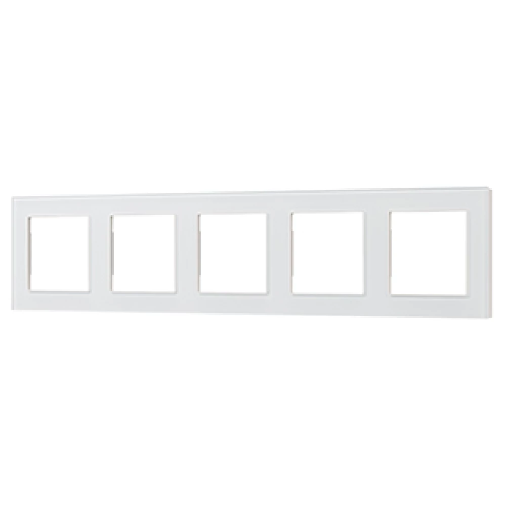 Рамка стеклянная FRM-GLARE-GS-5-WH (Arlight, -) 043805 - Viokon.com